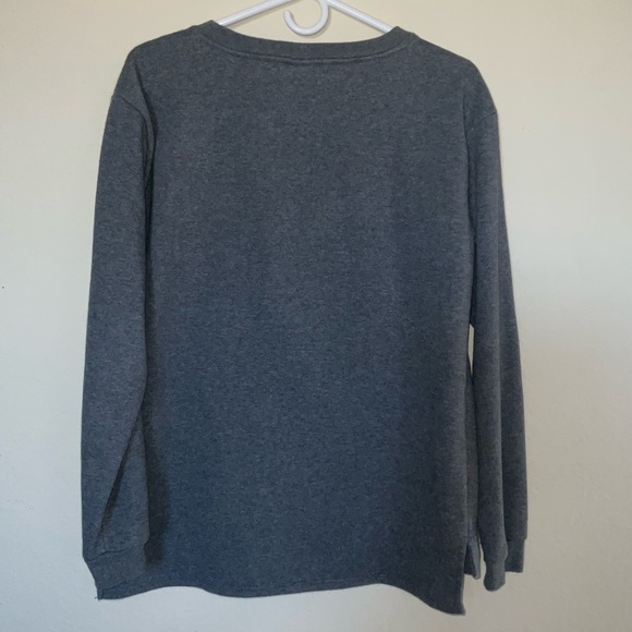 Disney's Mickey Mouse Character Sweatshirt with Chenille Patch Size Large - Picture 4 of 6